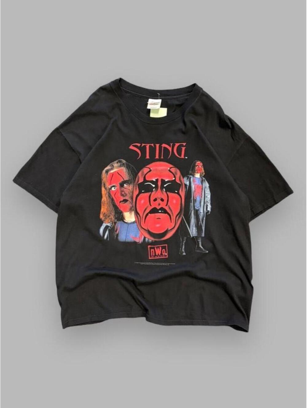 Vintage 1998 NWO WCW Sting Mask Tee